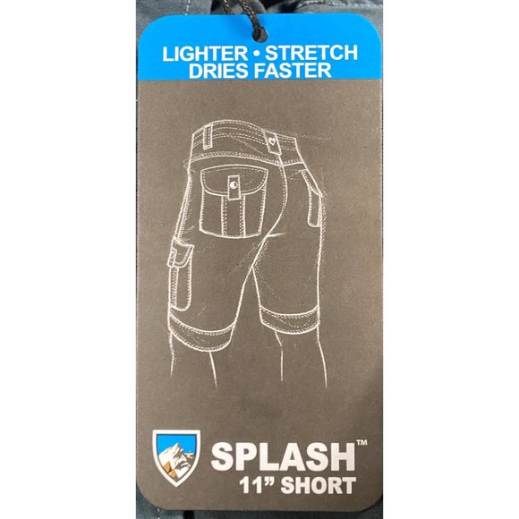 Kuhl Splash Women's Size 22W Stone Blue Cargo Shorts 44" x 13" NWT - Picture 8 of 11